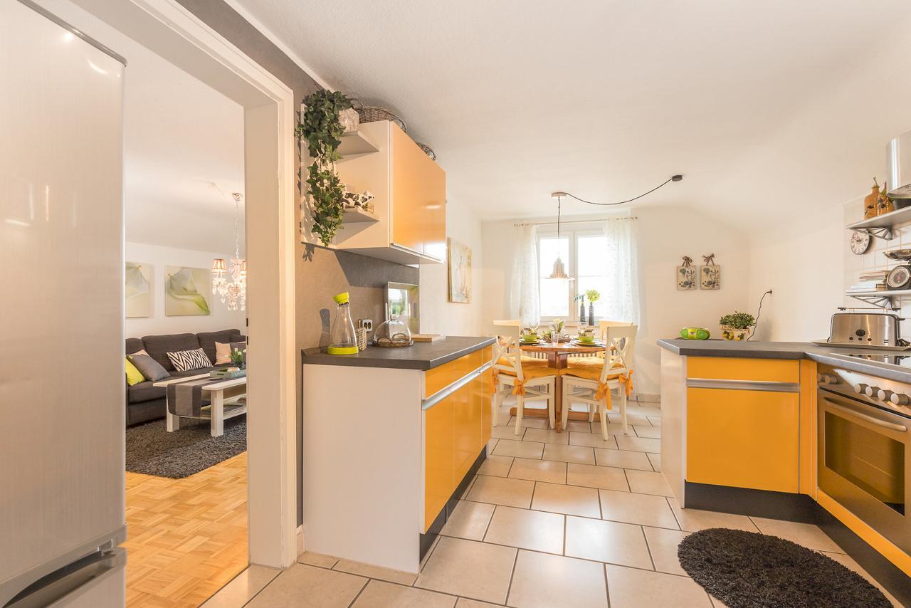 Ferienwohnung Auszeit Markdorf Buitenkant foto